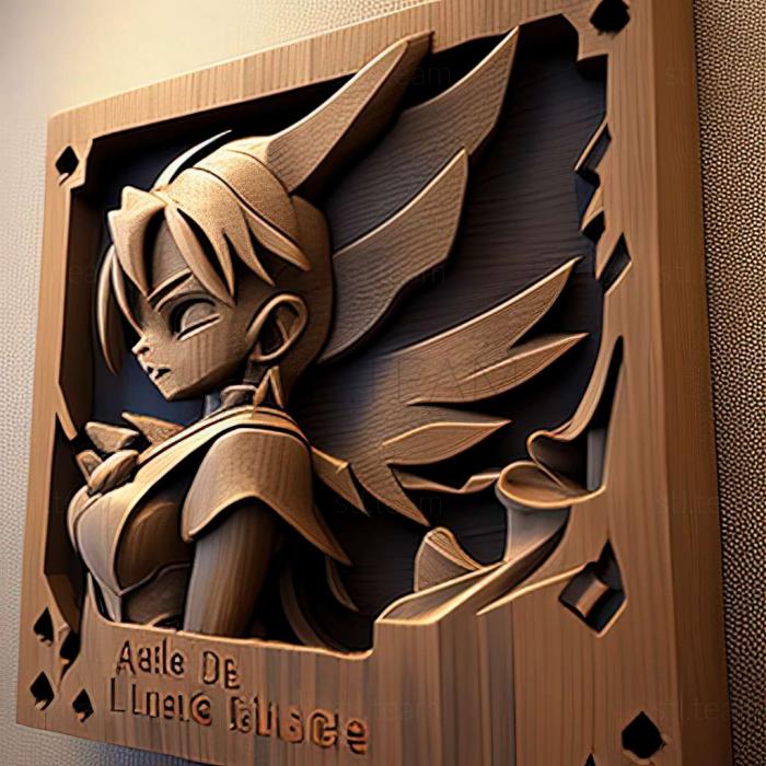 3D model Disgaea 3 Absence of Justice game (STL)